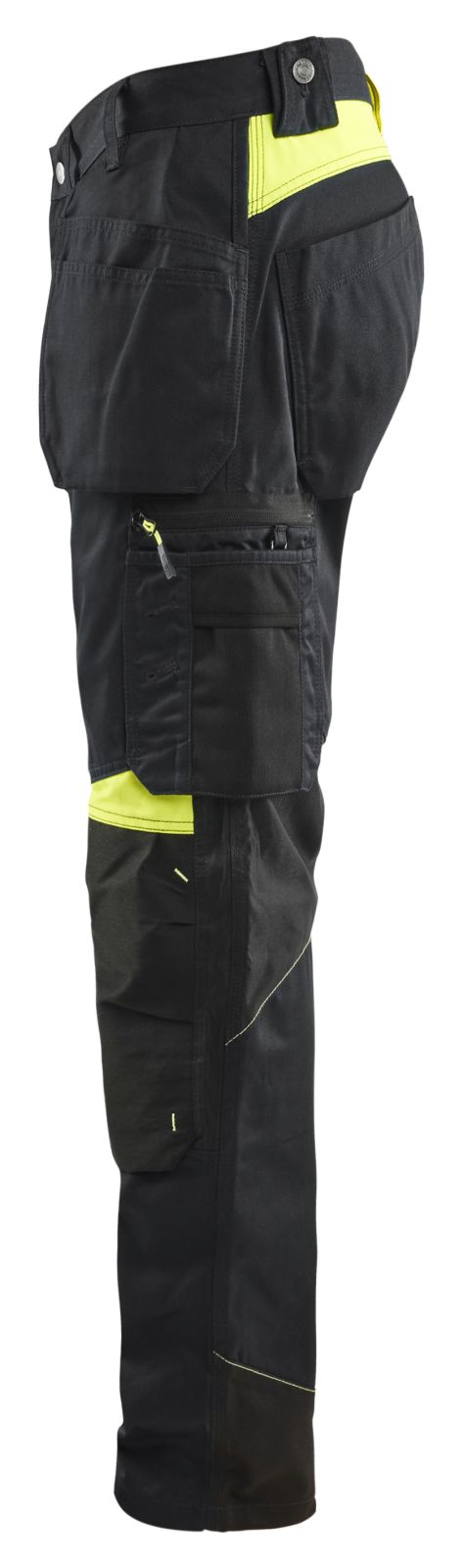 Blaklader Broeken 15551860 zwart-fluo geel(9933)