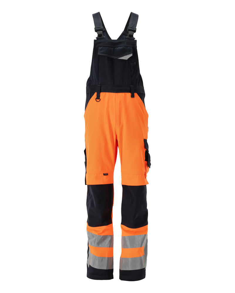 Mascot Safe Supreme Am. Overalls 15569-860 Newcastle fluo oranje-donker marineblauw(14010)