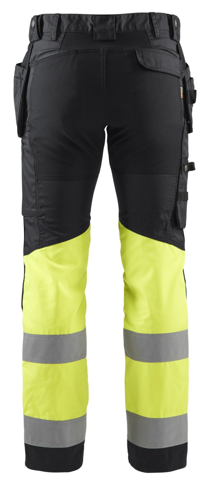 Blaklader Broeken 15581811 HiVis zwart-fluo geel(9933)
