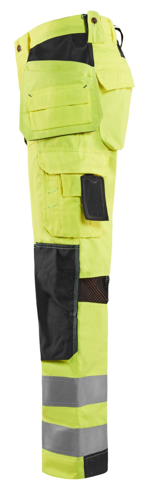 Blaklader Broeken 15651811 HiVis fluo geel-zwart(3399)