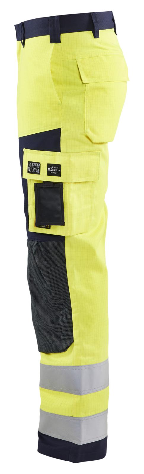 Blaklader Broeken 15781514 Multinorm geel-marineblauw(3389)