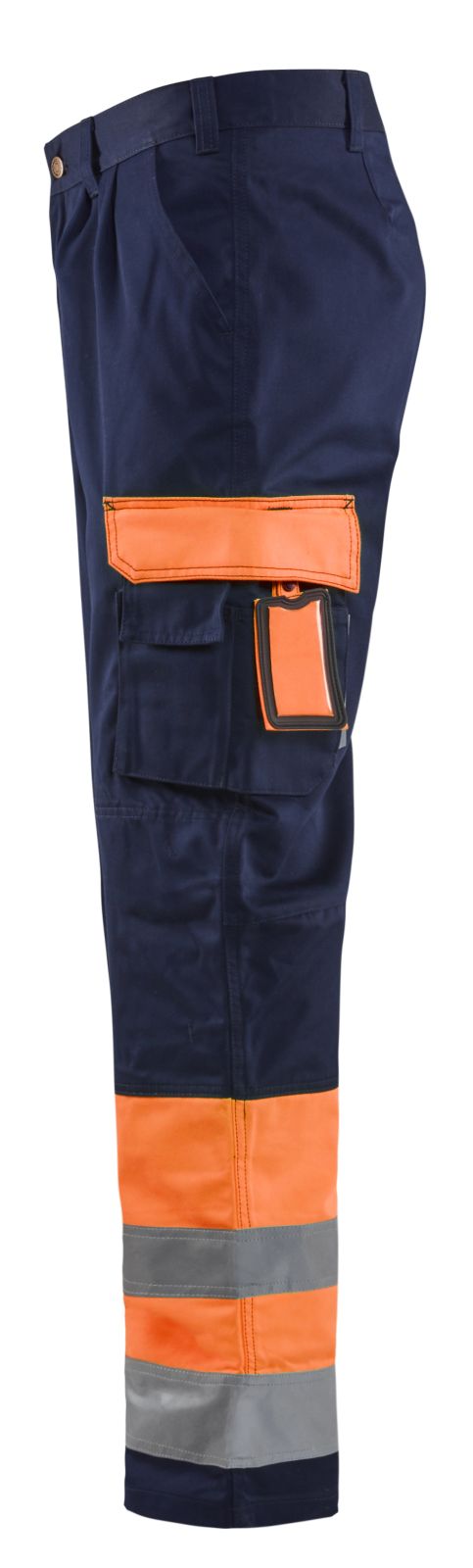 Blaklader Broeken 15841860 HiVis oranje-marineblauw(5389)