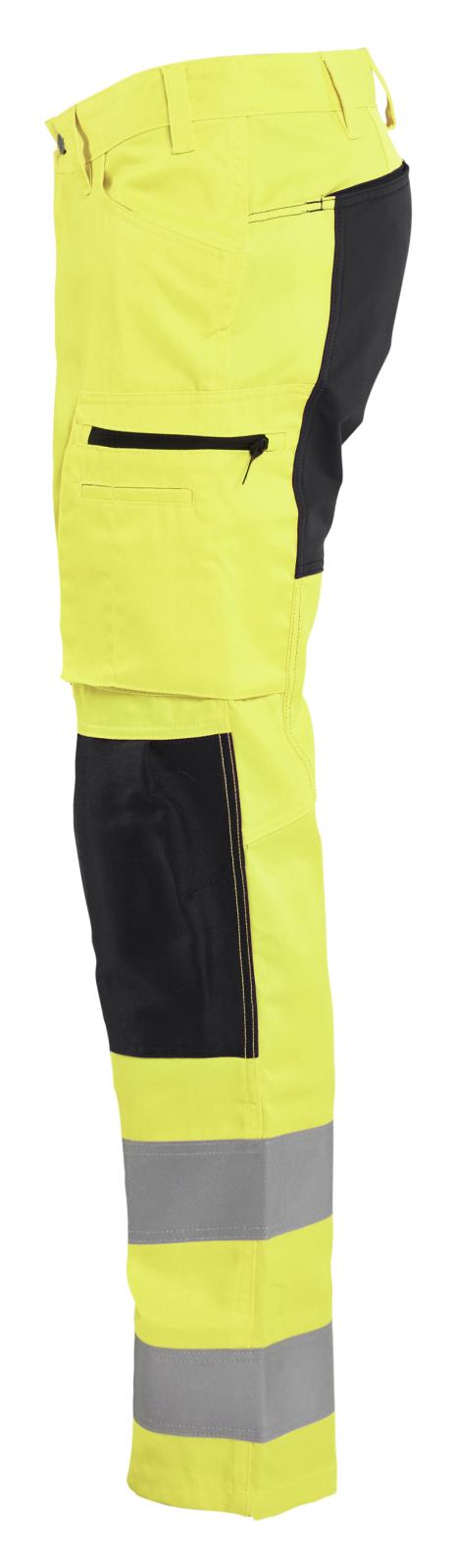 Blaklader Broeken 15851811 fluo geel-zwart(3399)