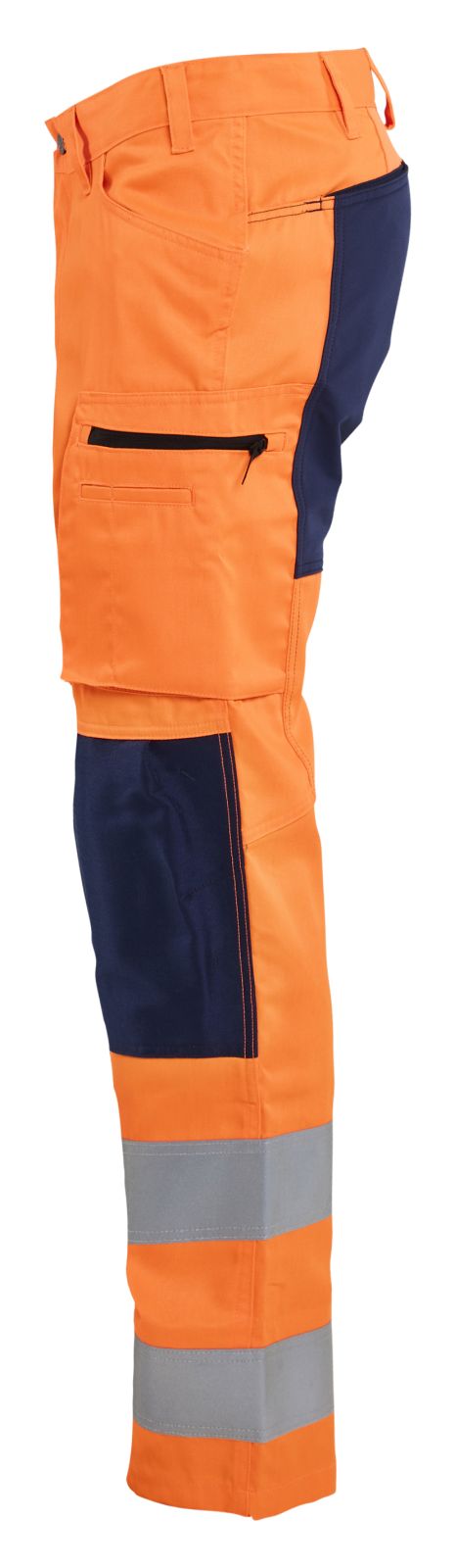 Blaklader Broeken 15851811 fluo oranje-marineblauw(5389)