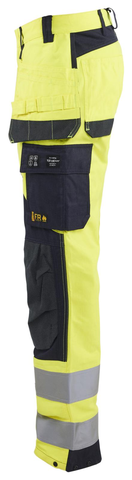 Blaklader Broeken 15891512 Multinorm geel-marineblauw(3389)