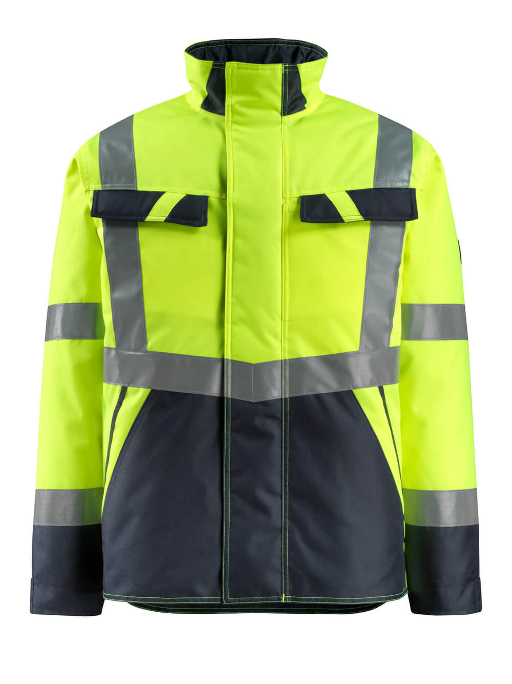 Mascot Safe light Jassen 15935-126 Penrith fluo geel-donker marineblauw(17010)