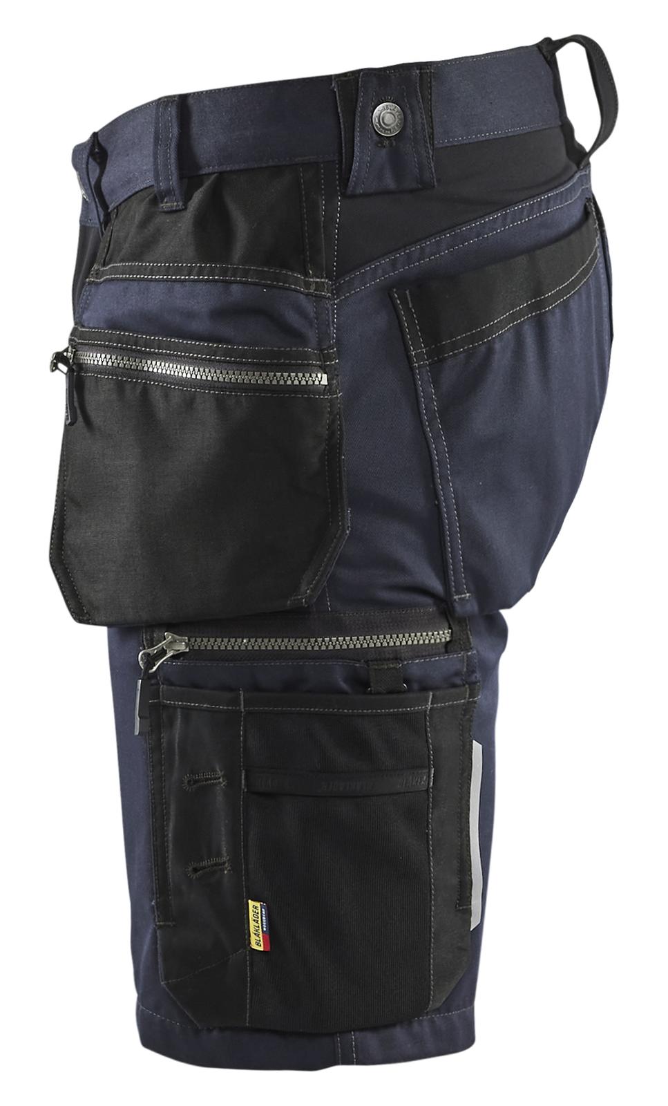 Blaklader shorts 15981860 donker marineblauw-zwart(8699)