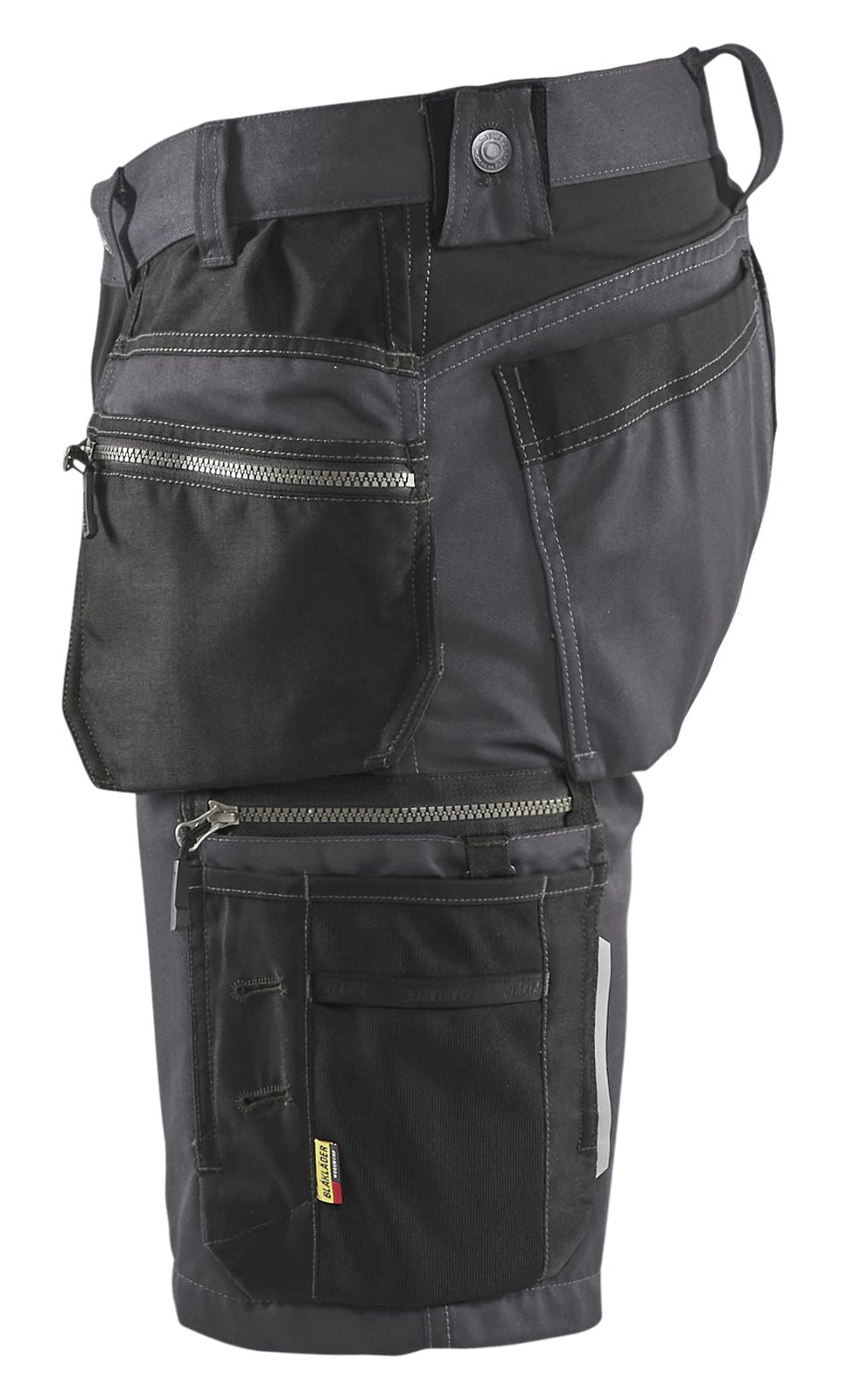 Blaklader shorts 15981860 midden grijs-zwart(9699)