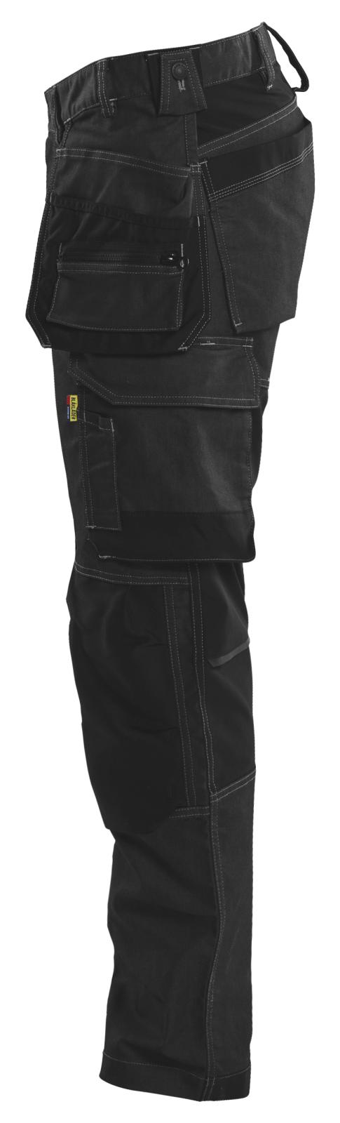 Blaklader Ambacht Werkbroeken 17501141 denim gereedschapszakken stretch zwart(9900)