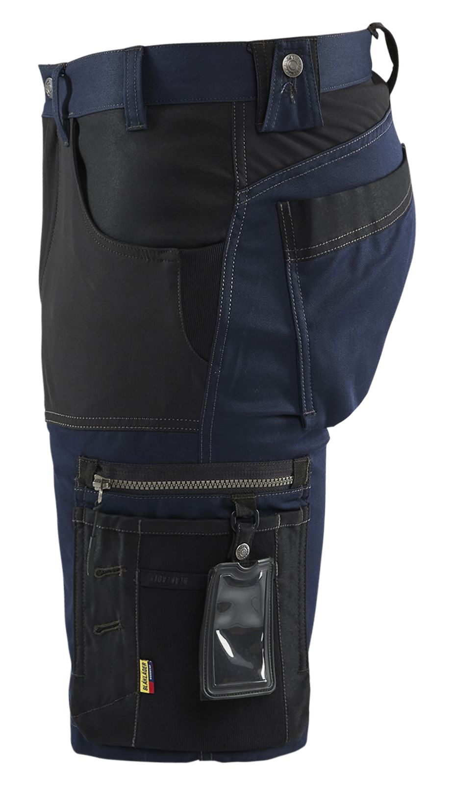 Blaklader shorts 17981860 stretch donker marineblauw-zwart(8699)