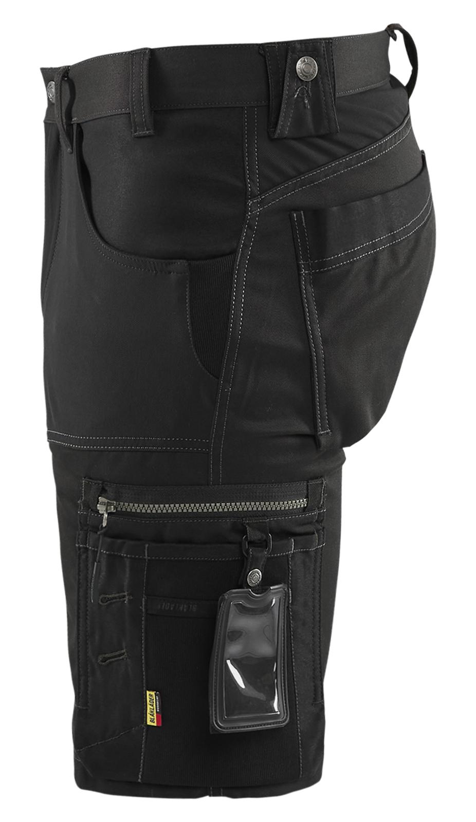 Blaklader shorts 17981860 stretch zwart(9900)
