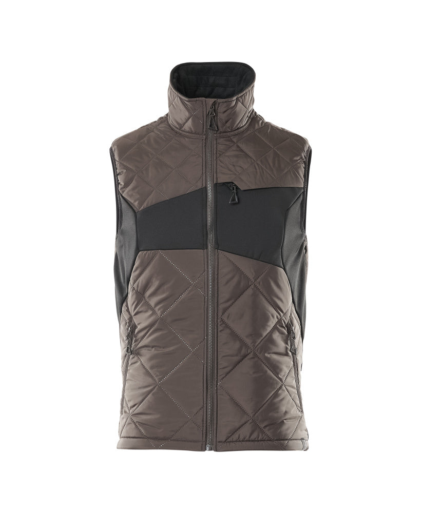 Mascot Accelerate Bodywarmers 18065-318 donker antracietgrijs-zwart(1809)