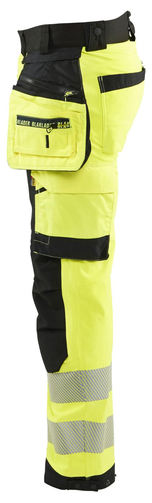 Blaklader Werkbroeken 18202513 HiVis fluo geel-zwart(3399)