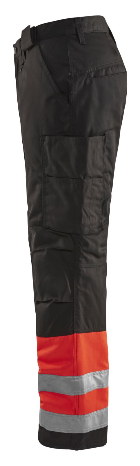 Blaklader Broeken 18621811 HiVis rood-zwart(5599)