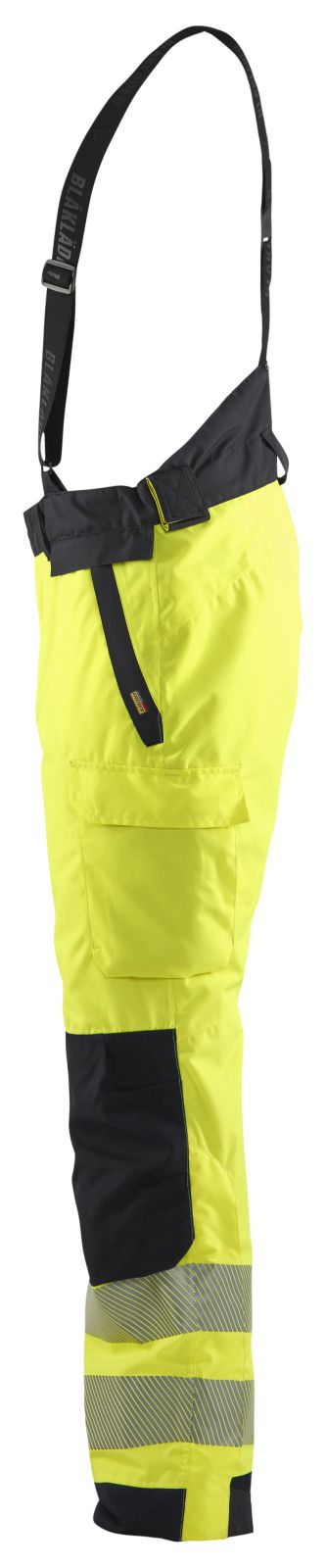 Blaklader Werkbroeken 18751977 HiVis waterdicht fluo geel-zwart(3399)