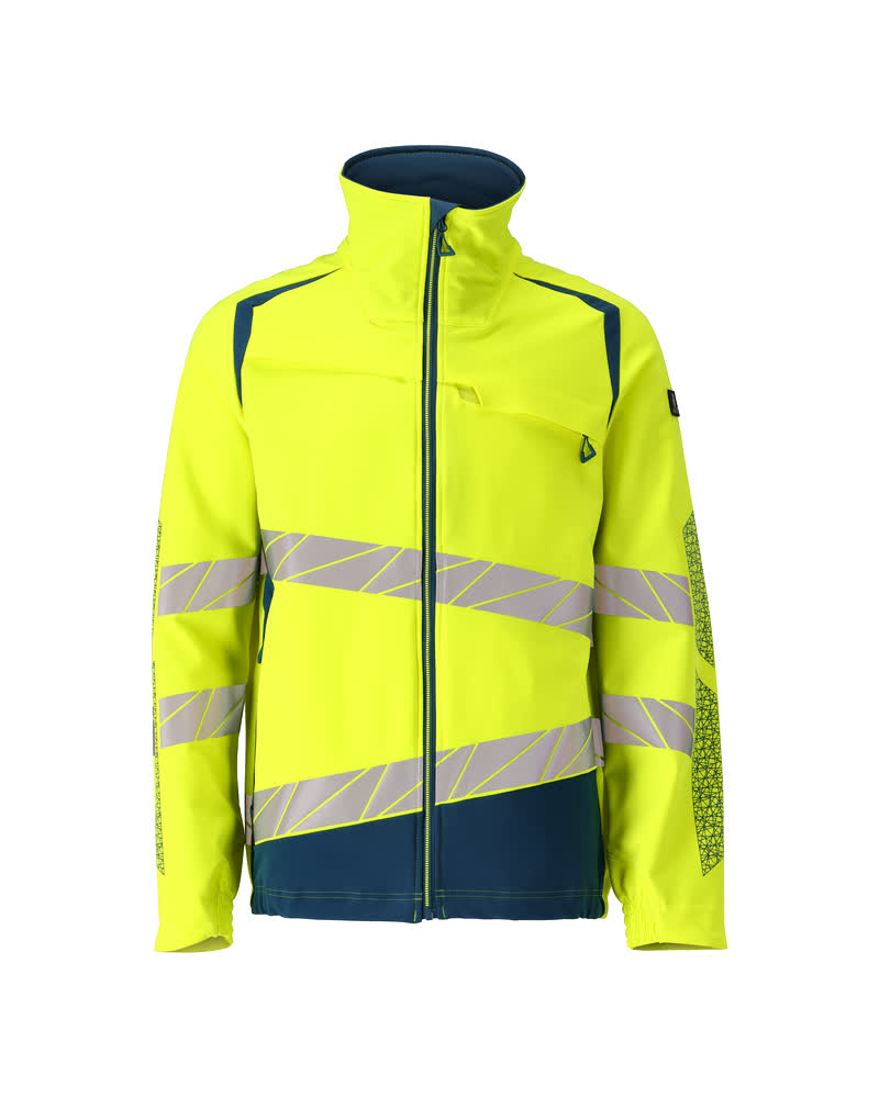 Mascot Accelerate Safe Jassen 19009-511 fluo geel-donkerpetrol(1744)