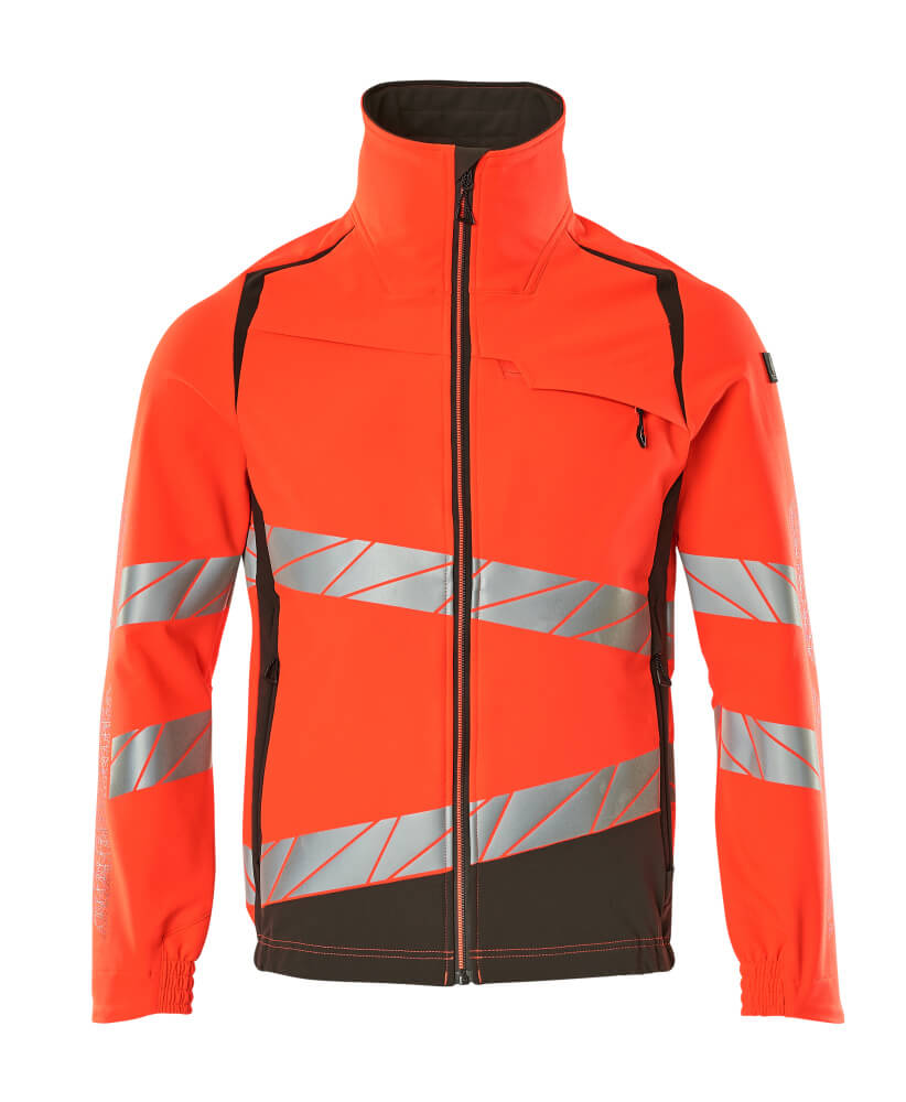 Mascot Accelerate Safe Jassen 19009-511 fluo rood-donker antracietgrijs(22218)