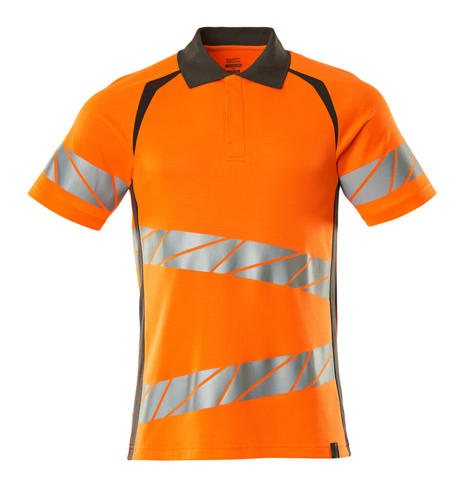 Mascot Accelerate Safe Shirts 19083-771 fluo oranje-donker antracietgrijs(1418)