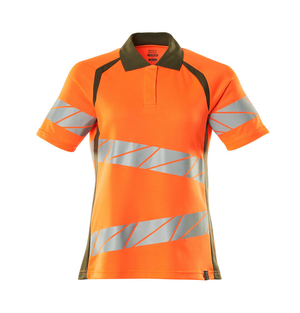 Mascot Accelerate Safe Shirts 19093-771 fluo oranje-mosgroen(1433)