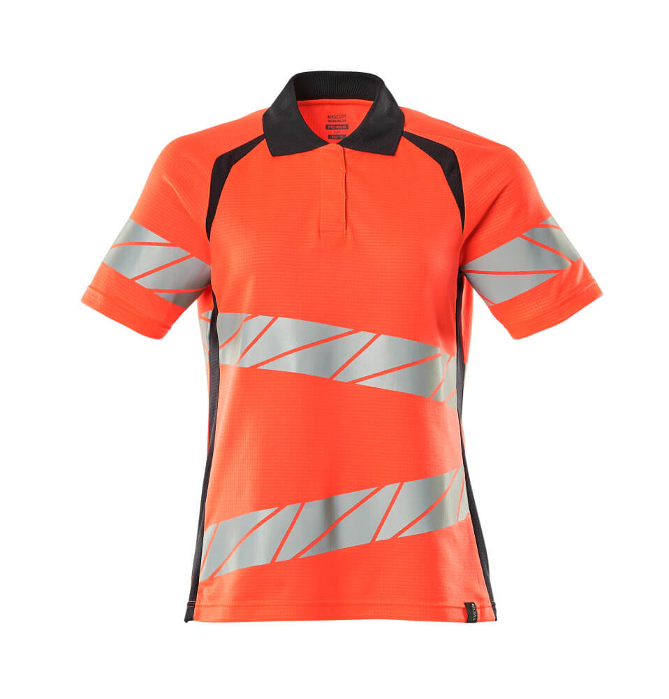 Mascot Accelerate Safe Shirts 19093-771 fluo rood-donkermarine(22210)