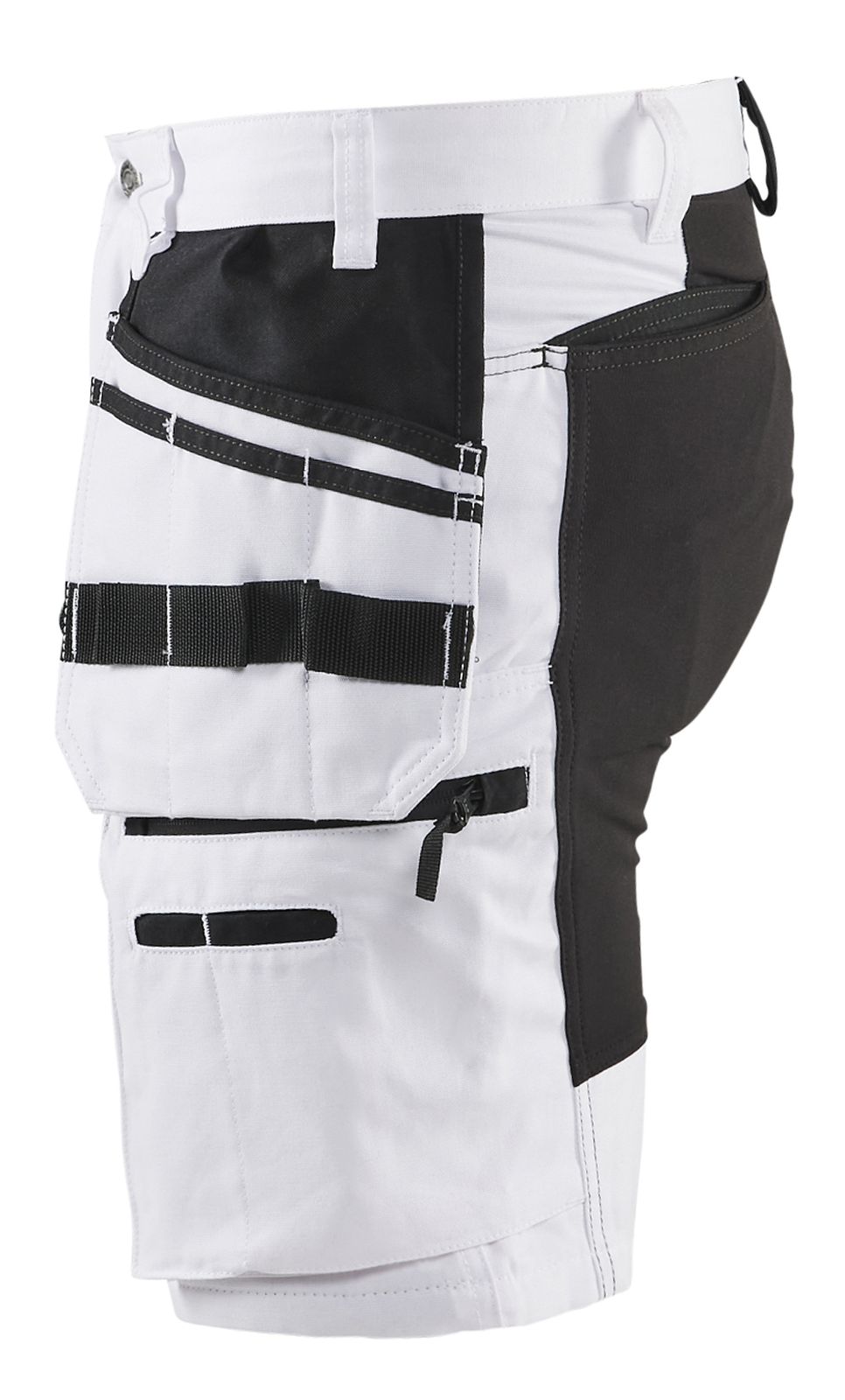 Blaklader shorts 19111000 wit-zwart(1099)