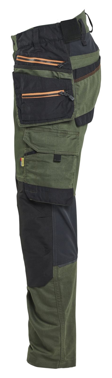 Blaklader Ambacht Striker Werkbroeken 19701149 stretch woudgroen-roestbruin(4240)