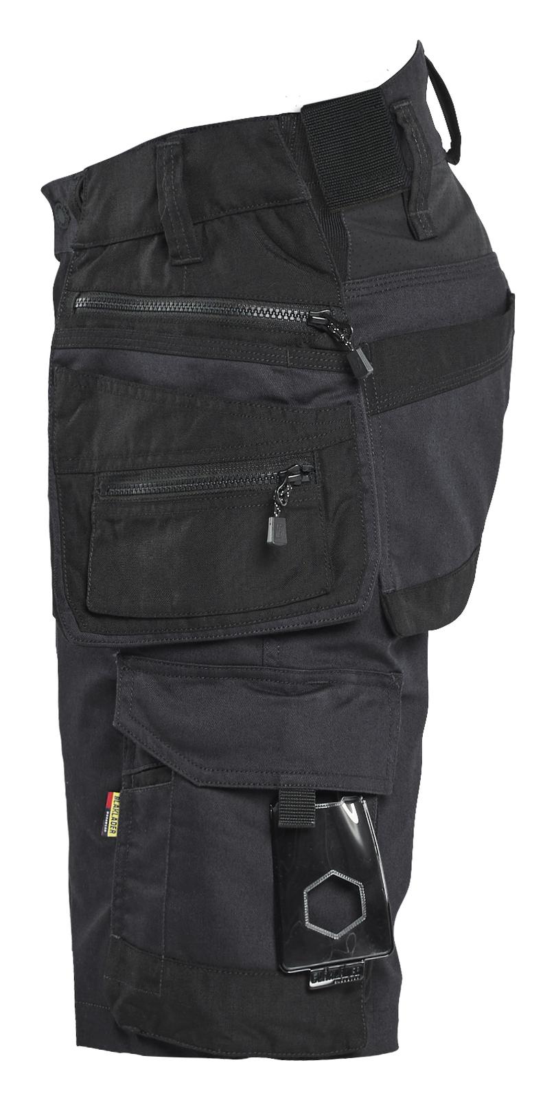 Blaklader Ambacht Striker Shorts 19721149 2-weg Stretch zwart(9999)
