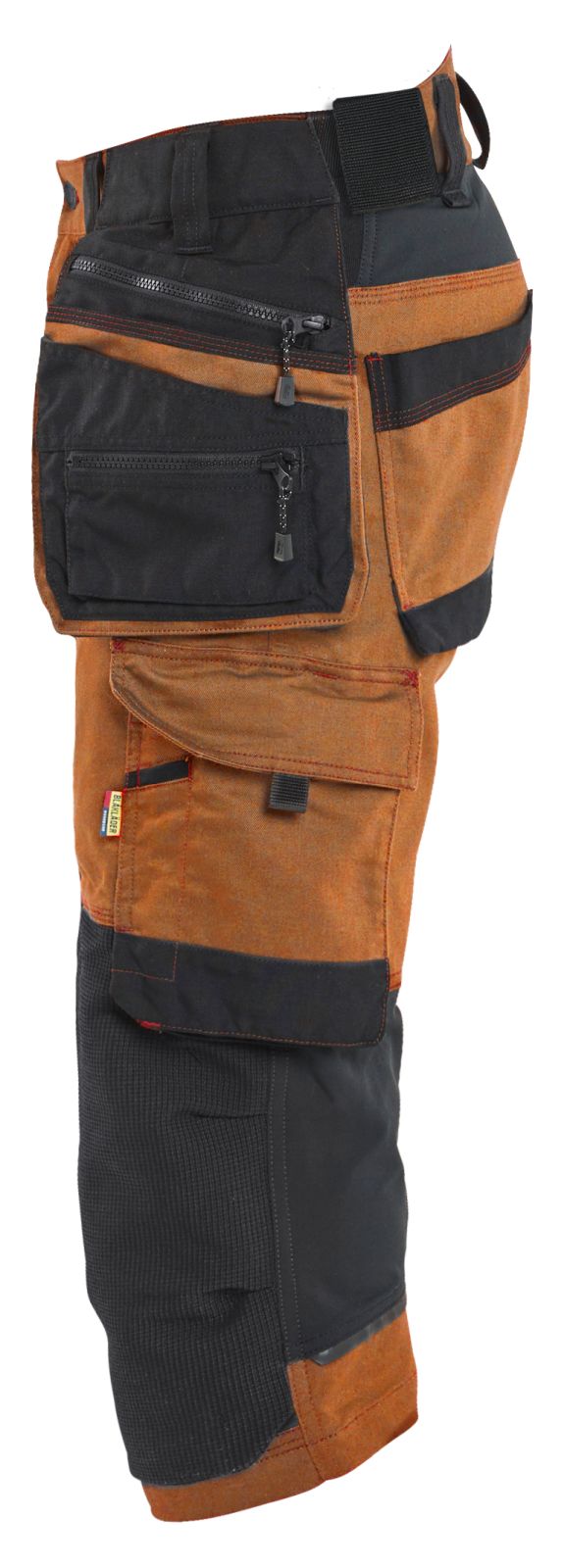 Blaklader Ambacht Striker Piraatbroeken 19771149 stretch roest-zwart(4099)