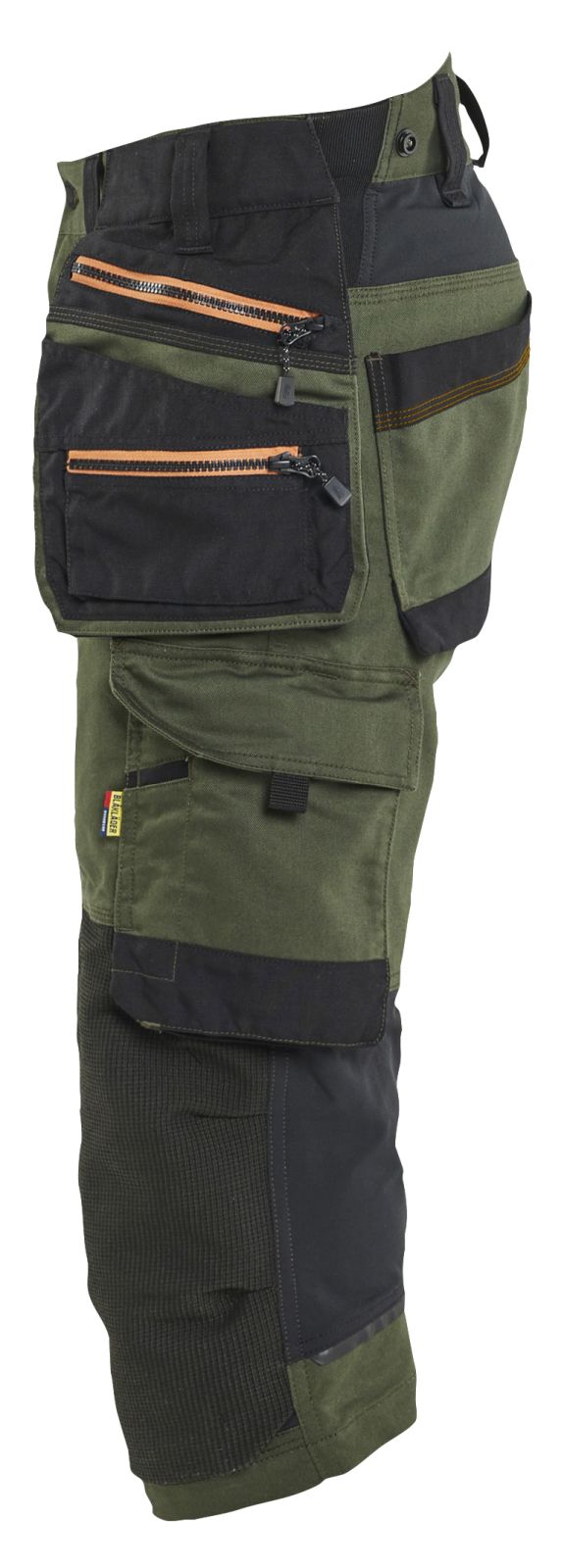 Blaklader Ambacht Striker Piraatbroeken 19771149 stretch woudgroen-roestbruin(4240)