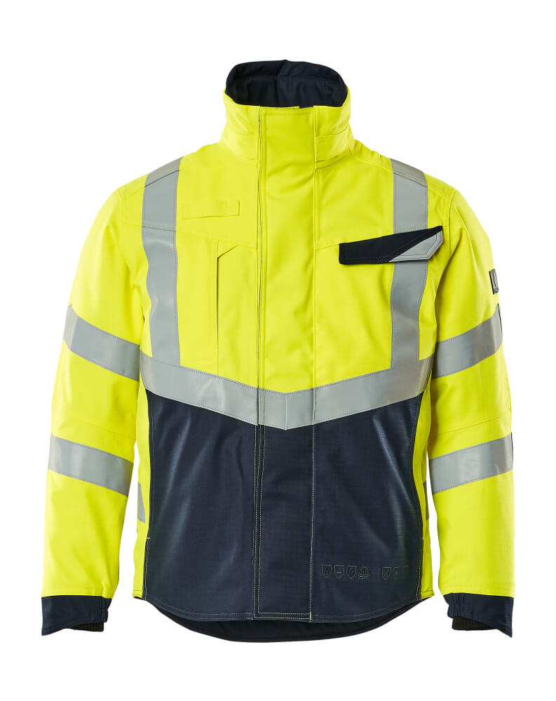 Mascot Multisafe Jassen 19835-217 fluo geel-donker marineblauw(17010)