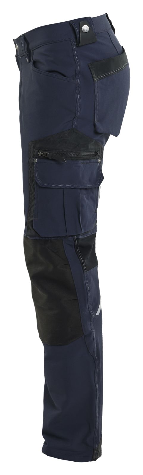 Blaklader Broeken 19891644 met Stretch donker marineblauw-zwart(8699)