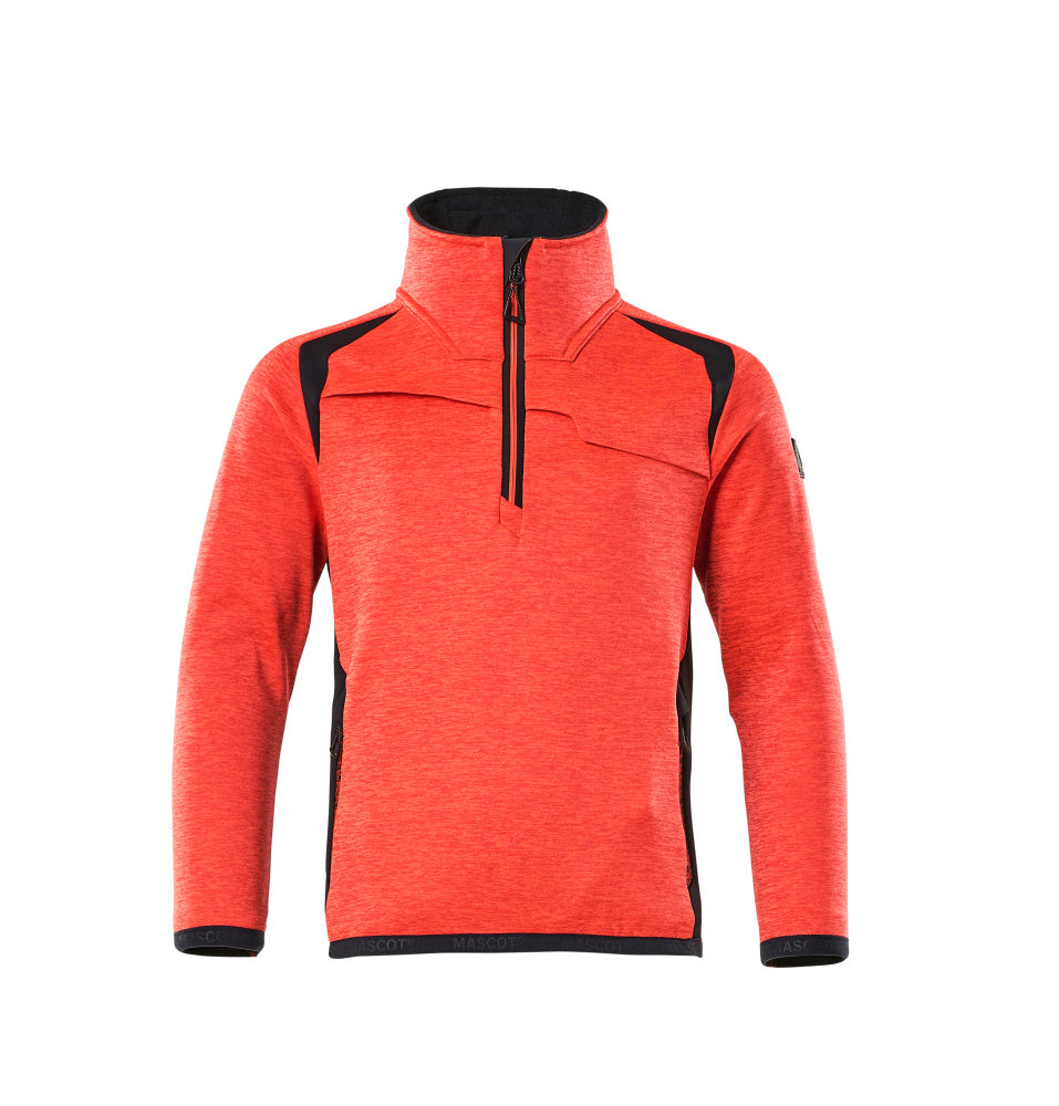 Mascot Accelerate Safe Zipsweaters 19903-316 fluo rood-donkermarine(22210)