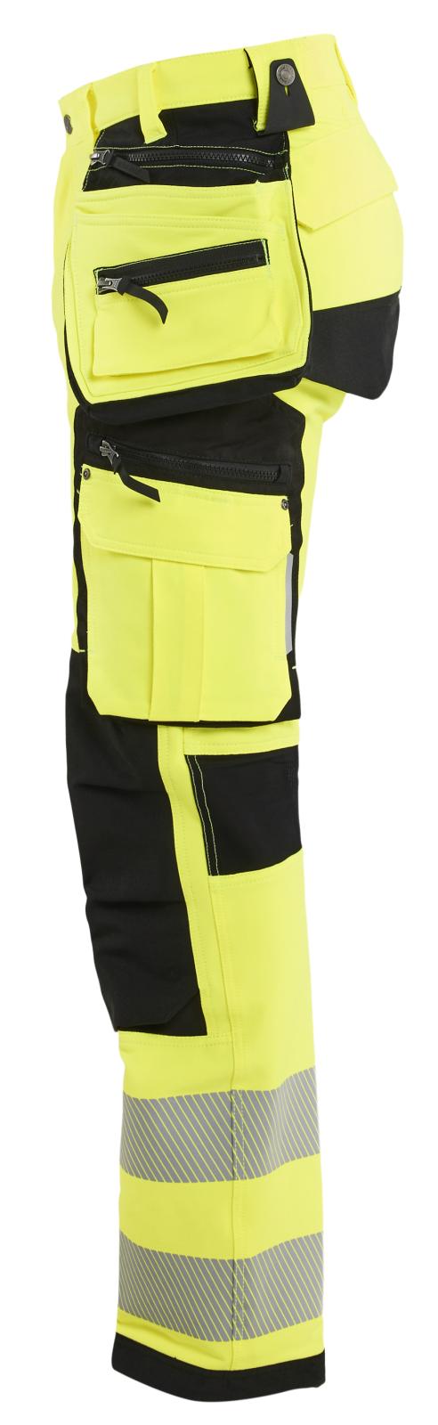 Blaklader Broeken 19971642 HiVis fluo geel-zwart(3399)