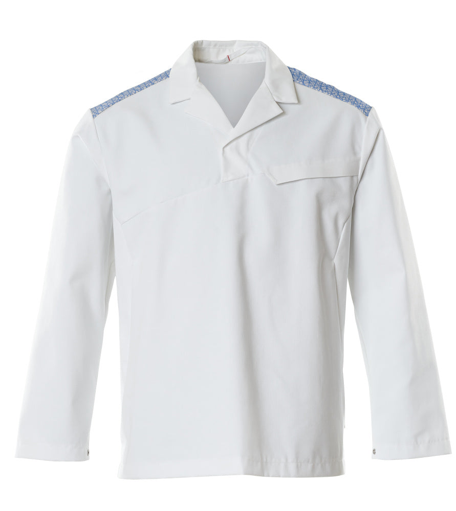 Mascot Food & care Tuniek 20252-442 wit-helder blauw(0691)