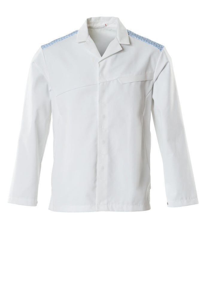 Mascot Food & care Jas 20254-442 wit-helder blauw(0691)