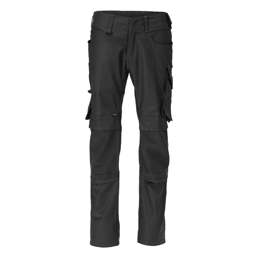 Mascot Unique Broek 20279-459 kniezakken zwart(09)