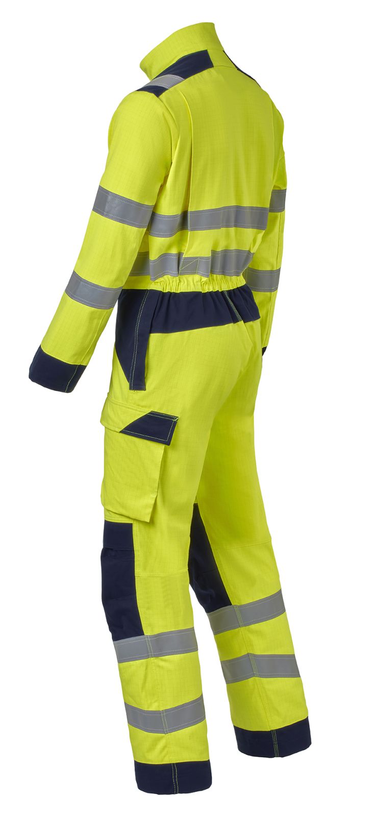 Havep Multi Protector + inherent FR Overall 20435 vlamwerend antistatisch HiVis fluo geel-marine(AOV)