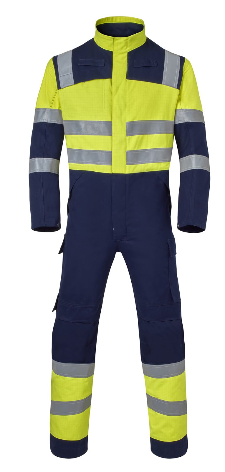 Havep Multi Protector + Inherent FR Overall 20437 vlamwerend antistatisch HiVis marineblauw-fluo geel(AAA)