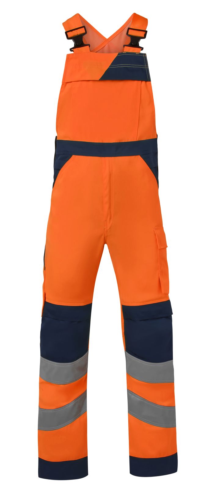 Havep High Visibility + Amerikaanse overall 20447 HiVis fluo oranje-marineblauw(AOU)