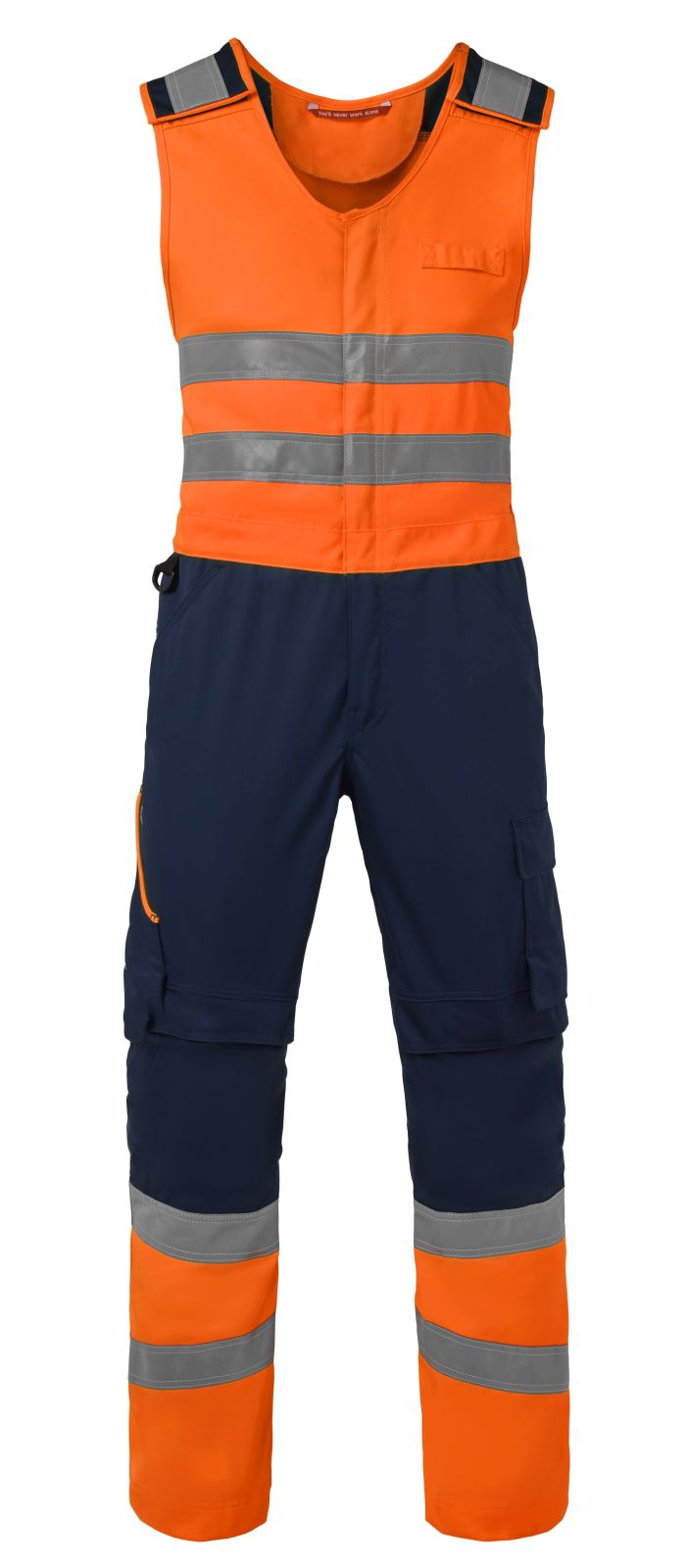 Havep High Visibility + Bodybroek 20453 HiVis marineblauw-fluo oranje(AAF)