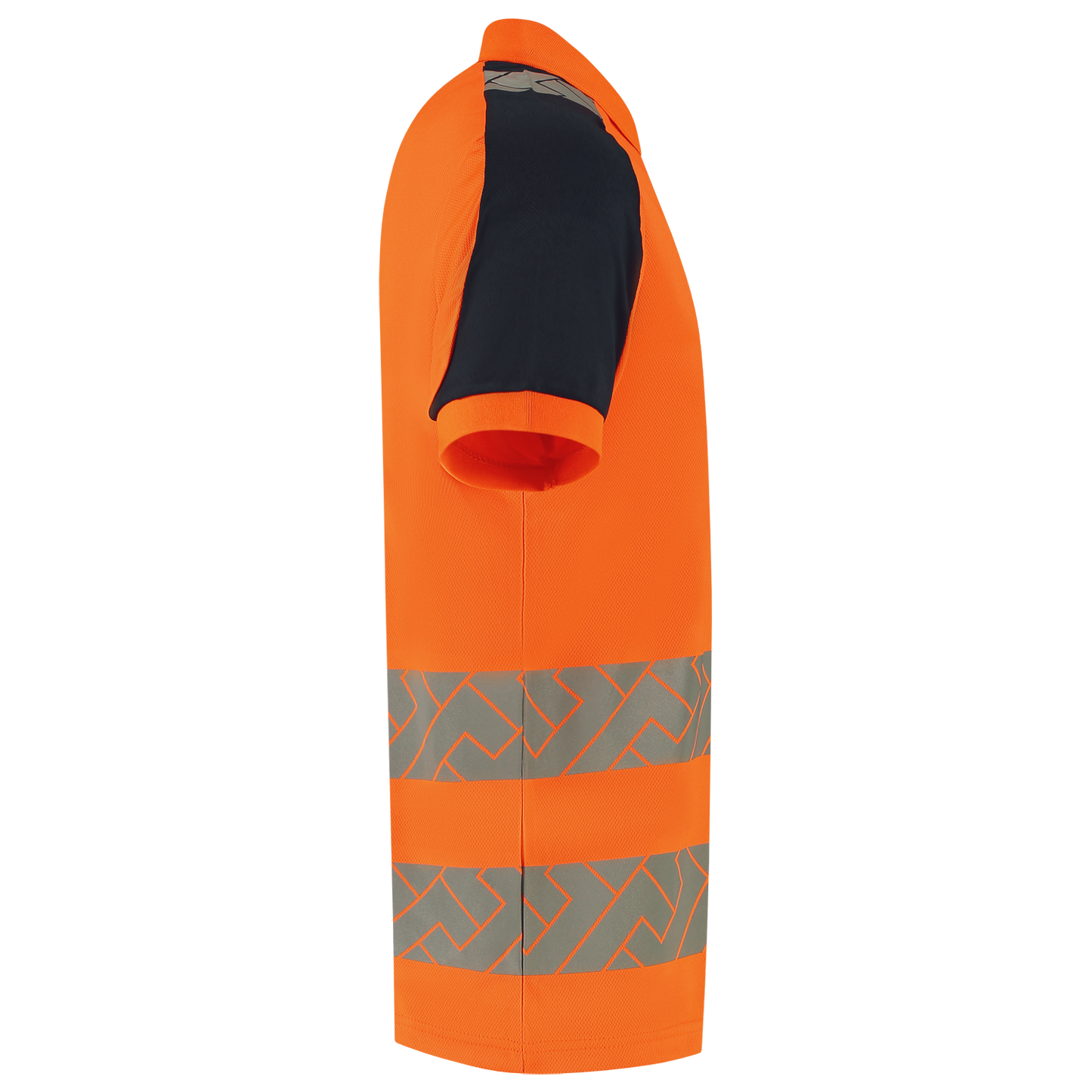 Tricorp Workwear High Vis Redefined Poloshirts 206103 fluo oranje-inktblauw(fluororangeink)