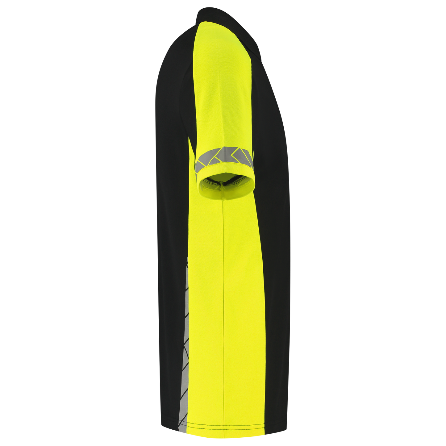 Tricorp Workwear Reflective Redefined Poloshirts 206104 zwart-fluo geel(blackfluoryellow)