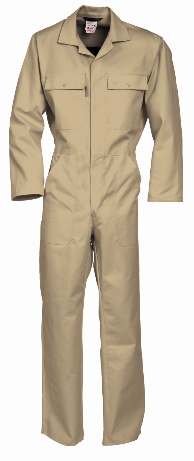 Havep Overalls 2090 katoen Drukknopen khaki(350)