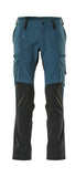 Mascot Advanced Broeken 21679-311 donker petrolblauw-zwart(4409)