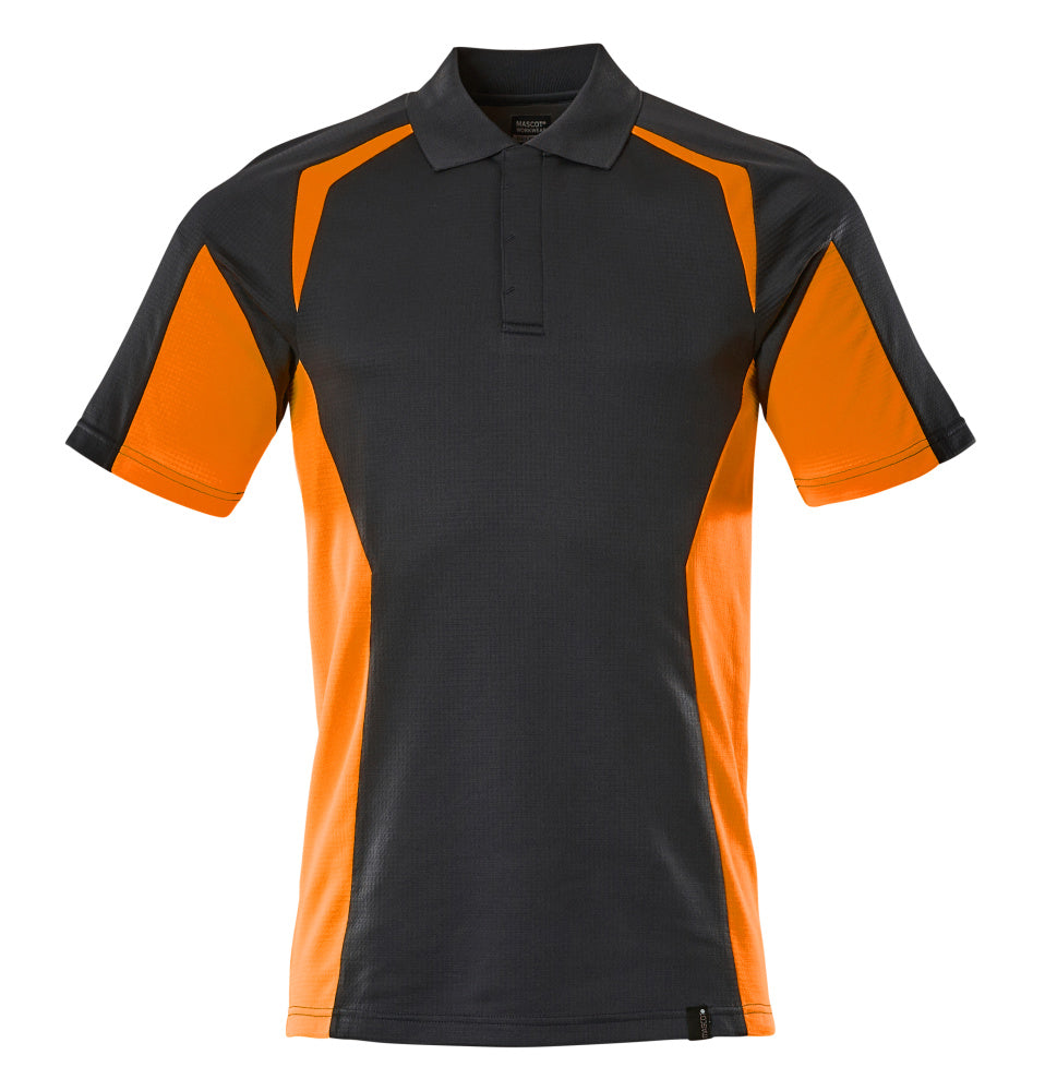 Mascot Accelerate Safe Poloshirt 22083-771 donker marineblauw-fluu oranje(01014)