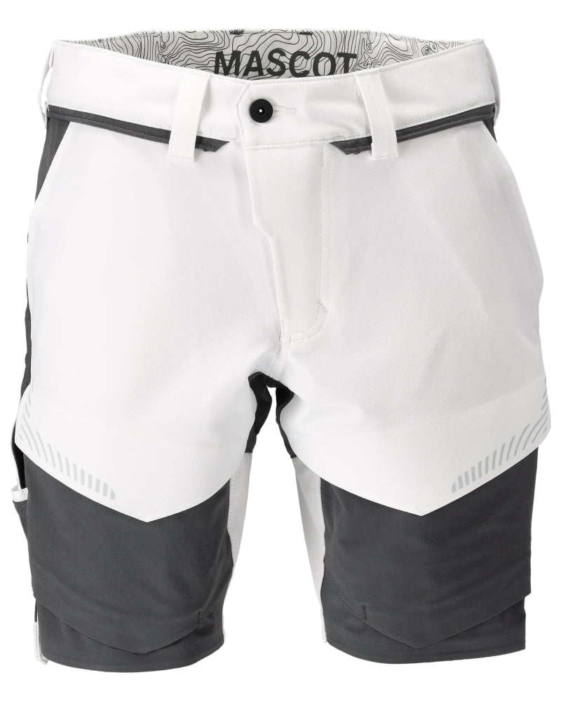 Mascot Customized Shorts 22149-605 stretch wit-steengrijs(0689)