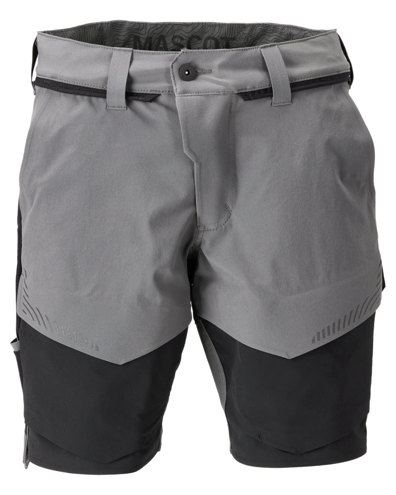 Mascot Customized Shorts 22149-605 stretch steengrijs-zwart(8909)