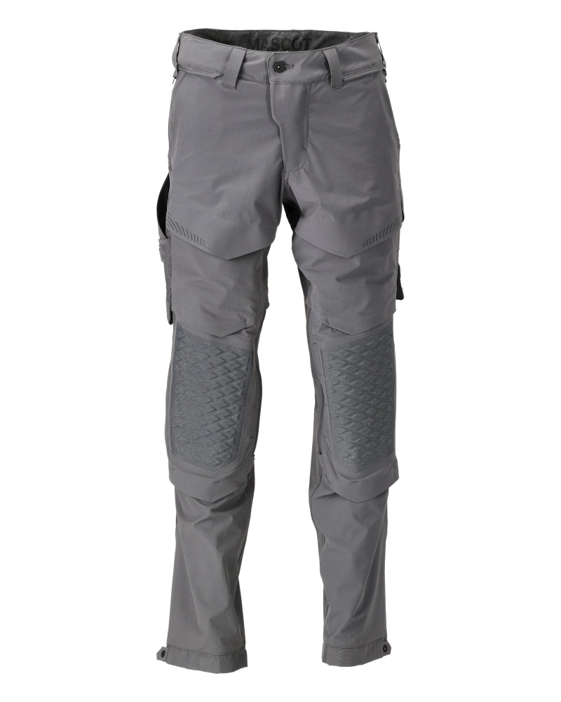 Mascot Customized Broek 22279-605 kniezakken steengrijs(89)
