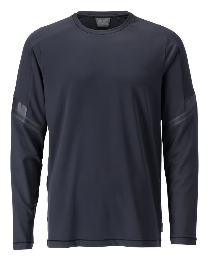 Mascot Customized T-shirt 22281-461 lange mouwen donker marineblauw(010)
