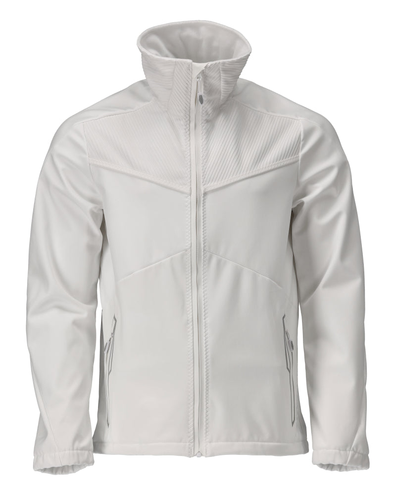 Mascot Customized Softshell jas 22302-649 wit(06)